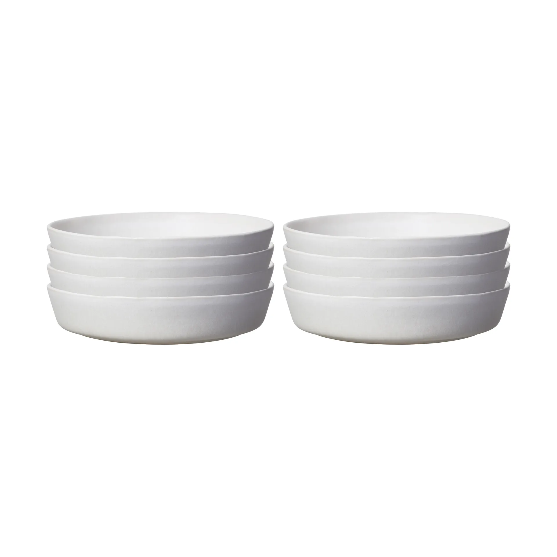 Sandsbro pastabord offwhite, Ø23 cm, 8-pack,  Scandi Living