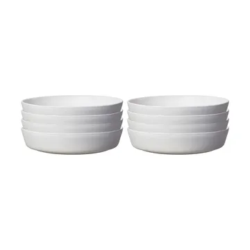 Sandsbro pastabord offwhite, Ø23 cm, 8-pack - Scandi Living