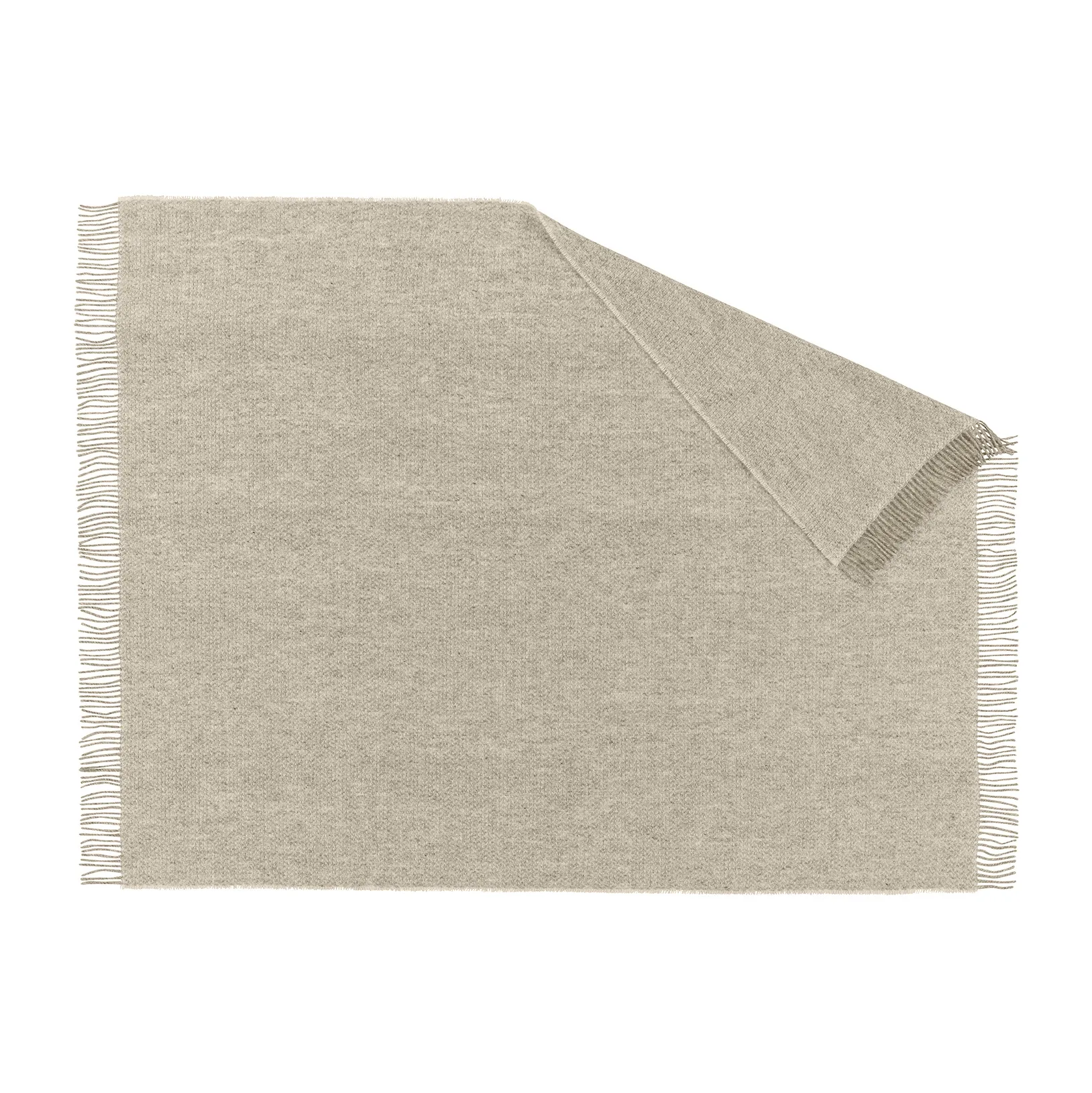 Sandstone wollen plaid 130x180 cm, Beige Scandi Living