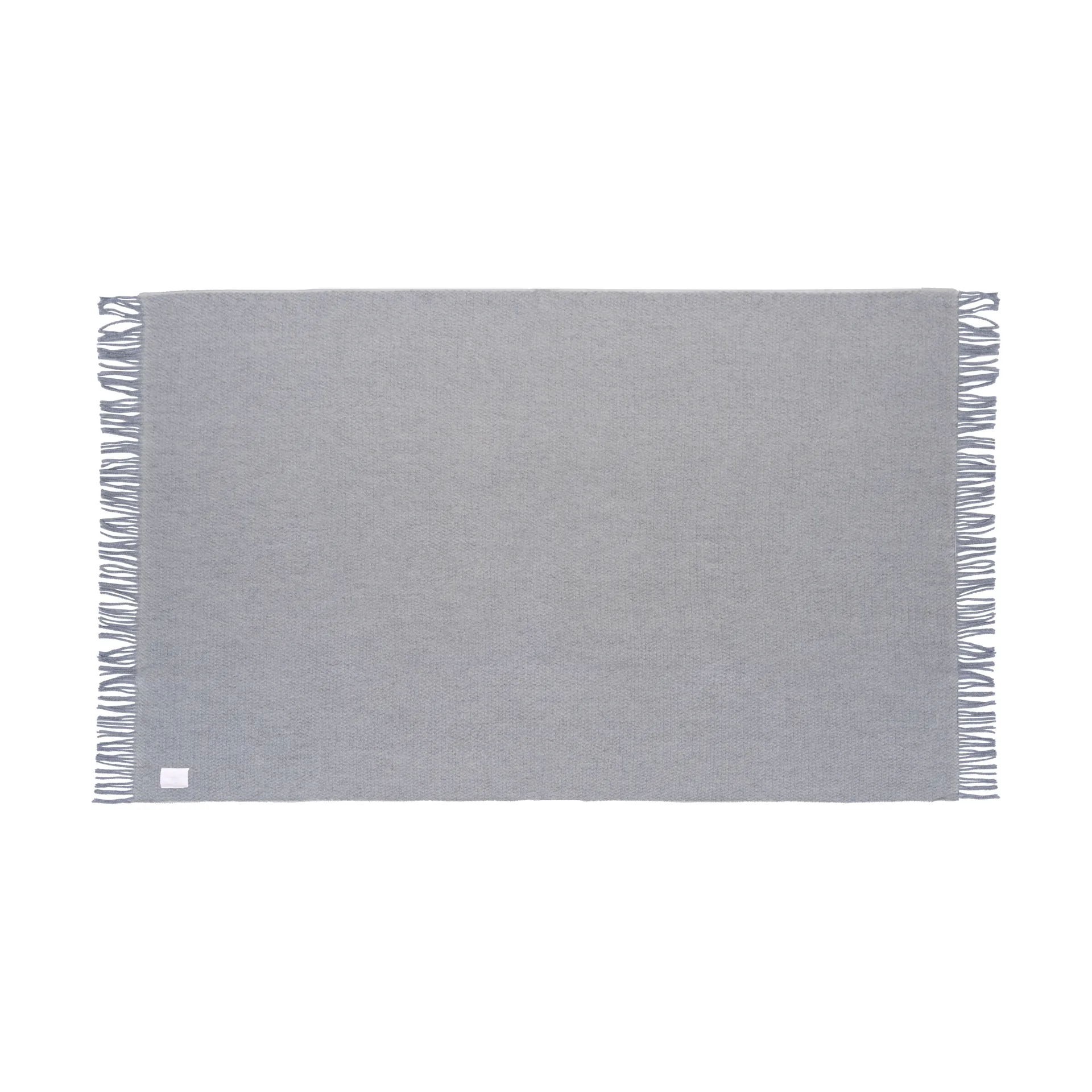 Sandstone wollen plaid 130x180 cm, Blauwgrijs Melange Scandi Living