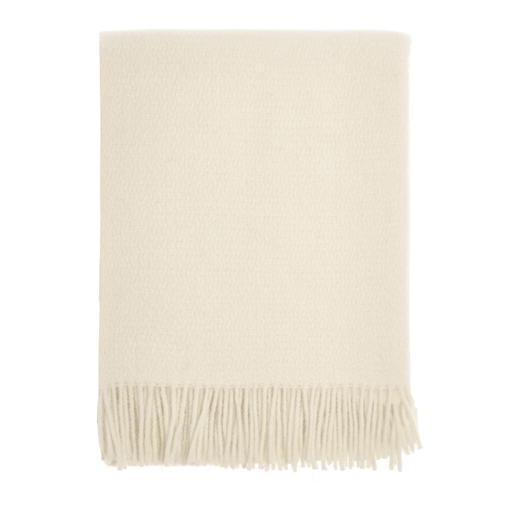 Sandstone wollen plaid 130x180 cm - Creme - Scandi Living