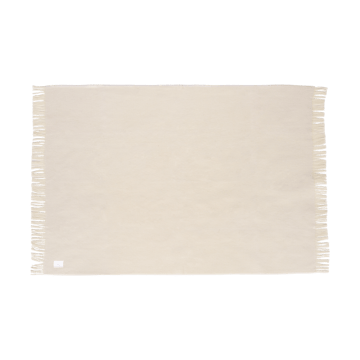 Sandstone wollen plaid 130x180 cm - Creme - Scandi Living