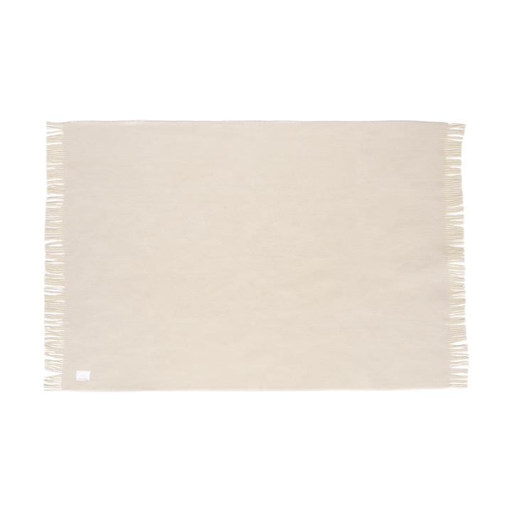 Sandstone wollen plaid 130x180 cm, Creme Scandi Living