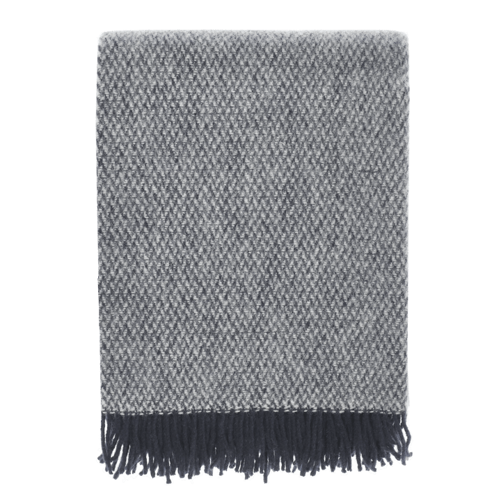 Sandstone wollen plaid 130x180 cm - Indigo blauw - Scandi Living