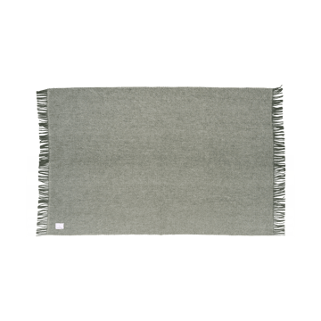 Sandstone wollen plaid 130x180 cm - Khaki groen - Scandi Living