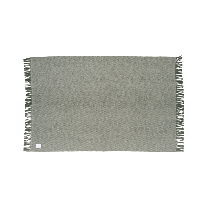 Sandstone wollen plaid 130x180 cm, Khaki groen Scandi Living