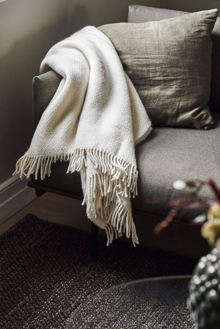 Sandstone wollen plaid 130x180 cm, Off-white Scandi Living