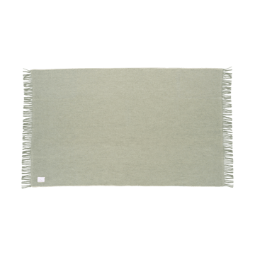 Sandstone wollen plaid 130x180 cm - Sage Melange - Scandi Living