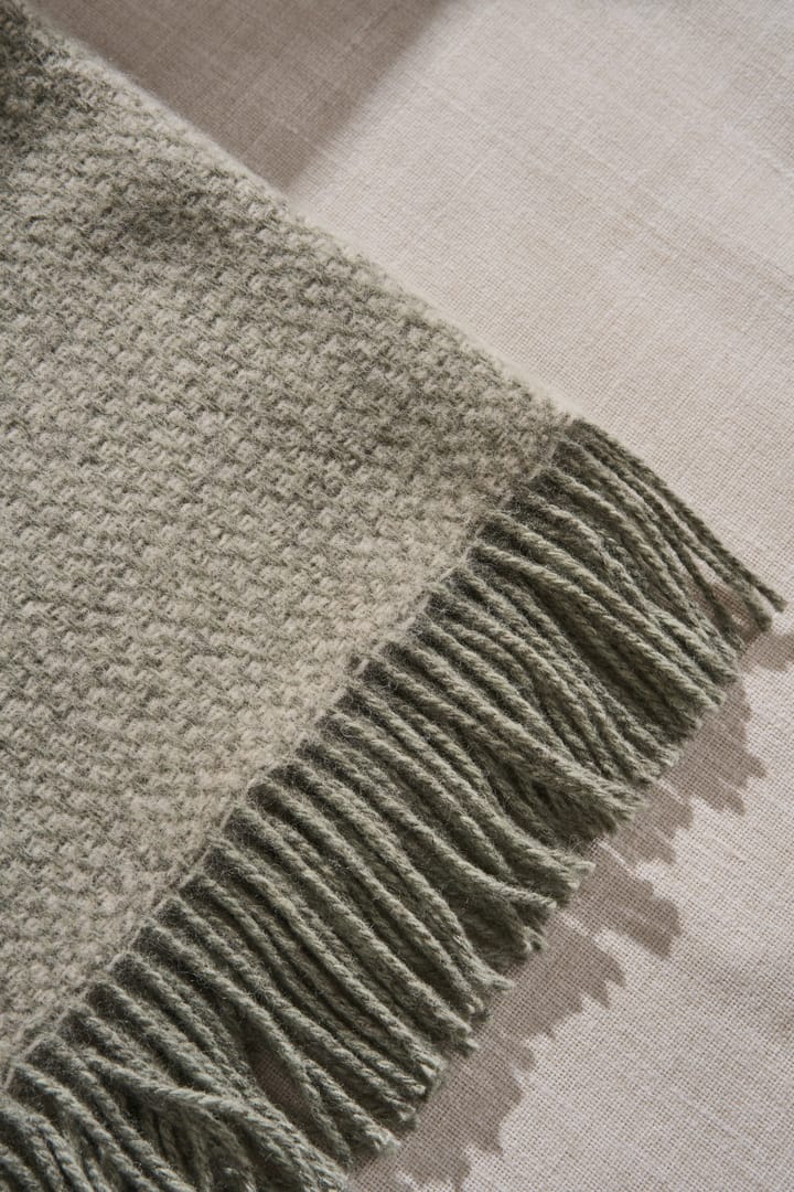 Sandstone wollen plaid 130x180 cm, Sage Melange Scandi Living