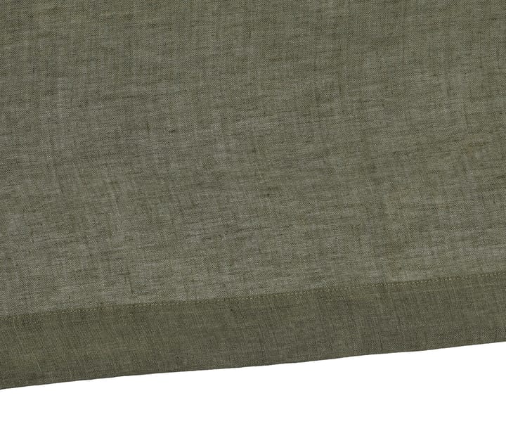 Serenity gordijn met multiband 129x250 cm - Forest green - Scandi Living