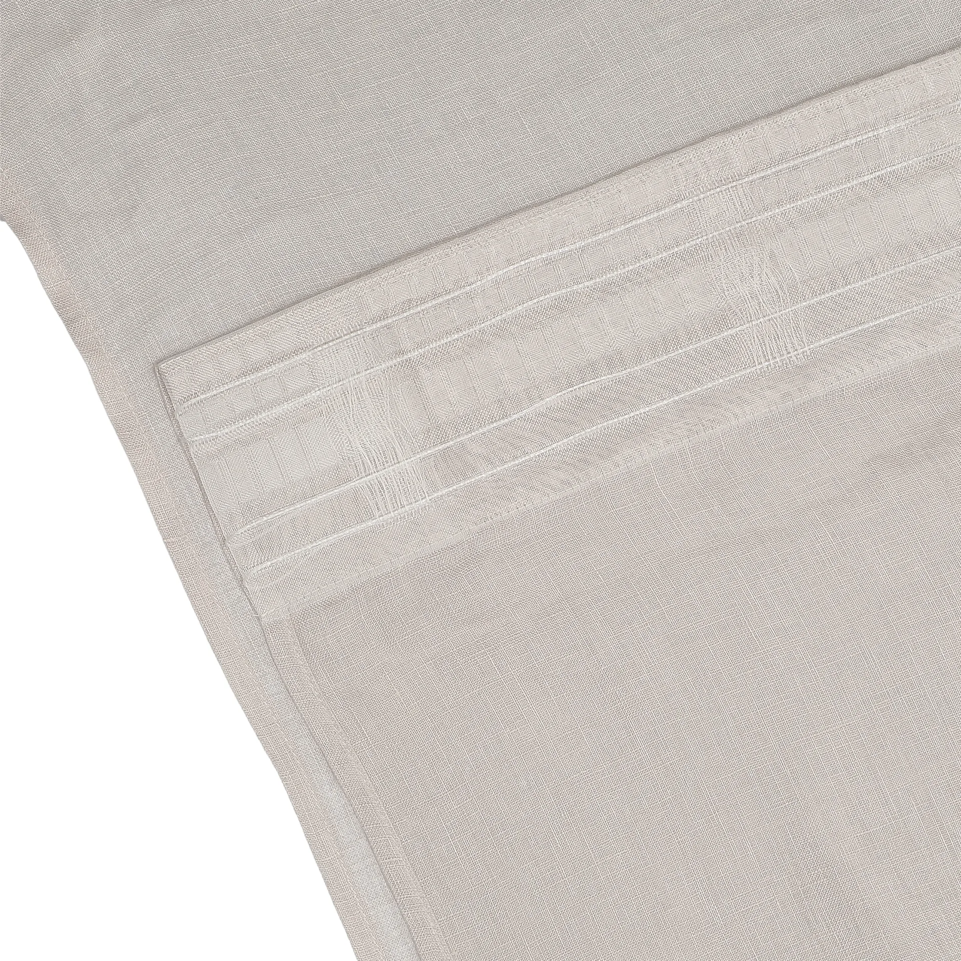 Serenity gordijn met multiband 129x250 cm, Greige Scandi Living