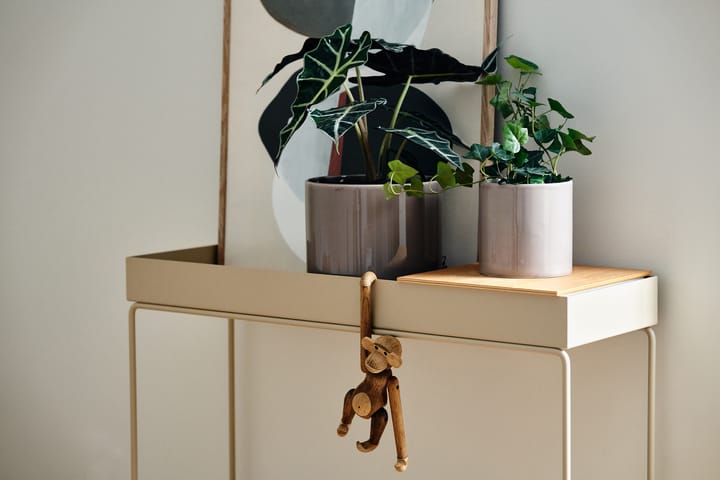 Sleek bloempot Ø12 cm, Beige Scandi Living