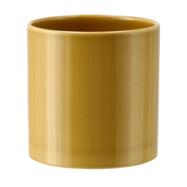 Sleek bloempot Ø12 cm - Mustard - Scandi Living