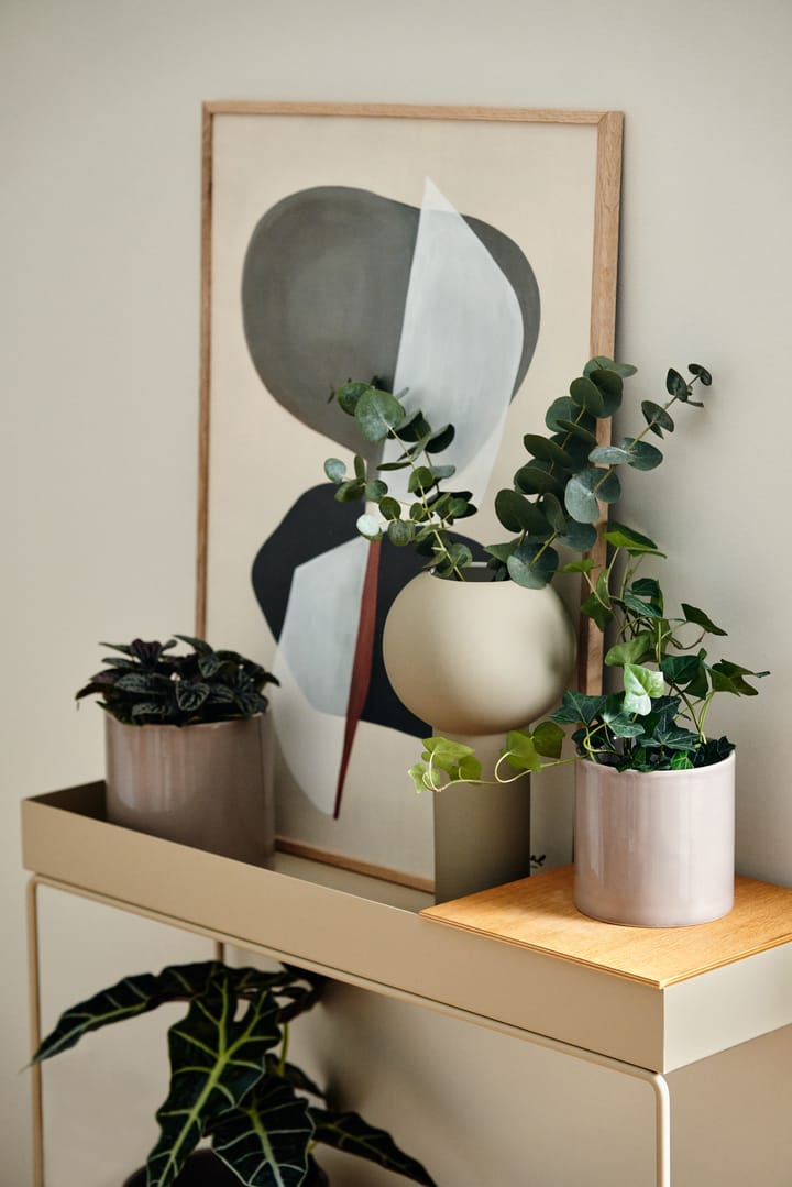 Sleek bloempot Ø15 cm, Beige Scandi Living