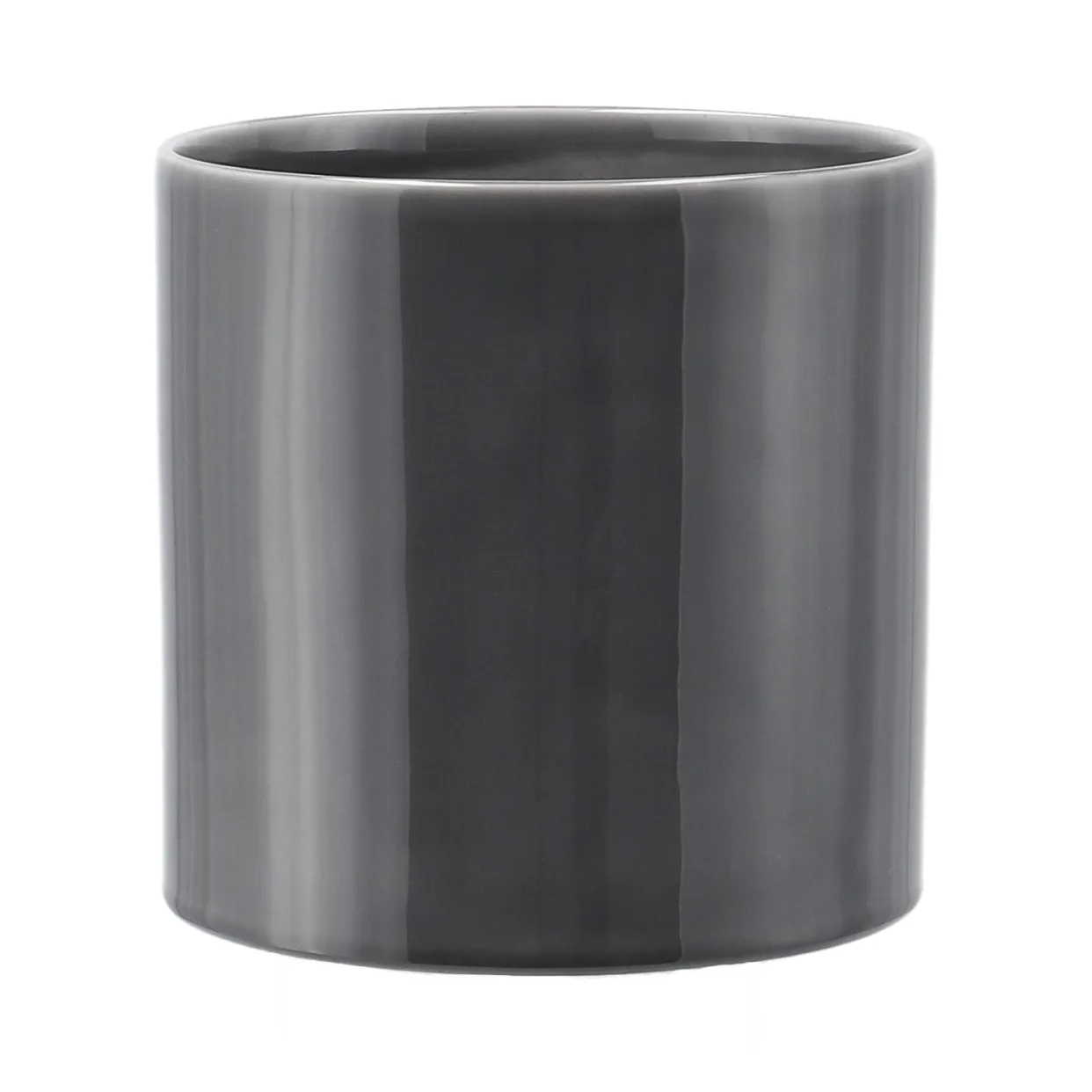 Sleek bloempot Ø19 cm, Charcoal Scandi Living