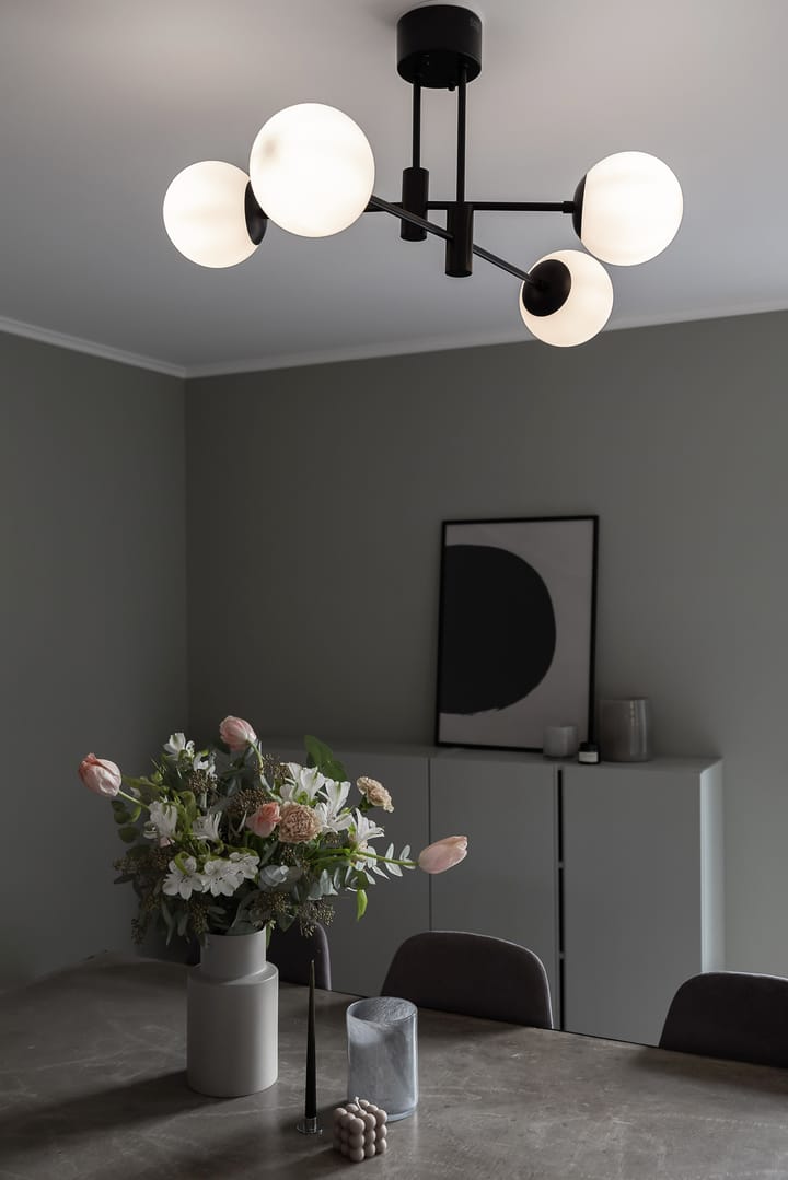 Solar plafondlamp zwart 73 cm, Matwit Scandi Living