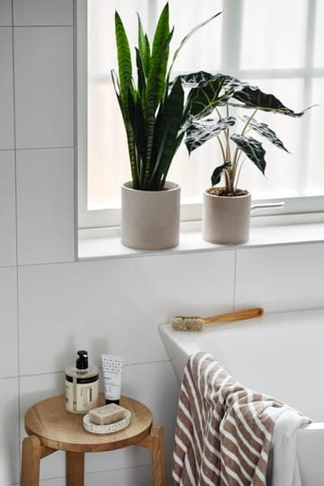 Speckled bloempot Ø15 cm - Beige - Scandi Living