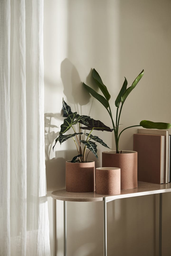 Speckled bloempot Ø15 cm, Rust Scandi Living