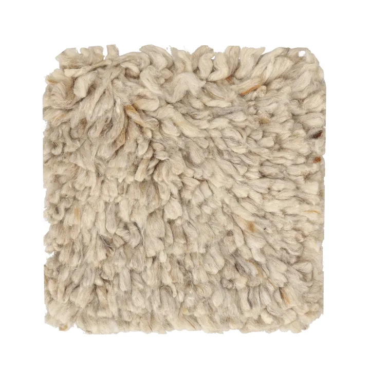 Staal Cozy wollen vloerkleed - Beige - Scandi Living