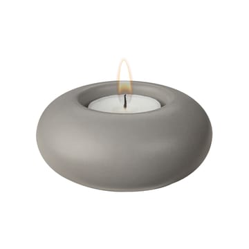 Stone waxinelichtjeshouder Ø9 cm - Grijs - Scandi Living