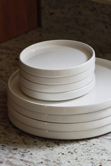 Taper bord 26cm - Wit - Scandi Living