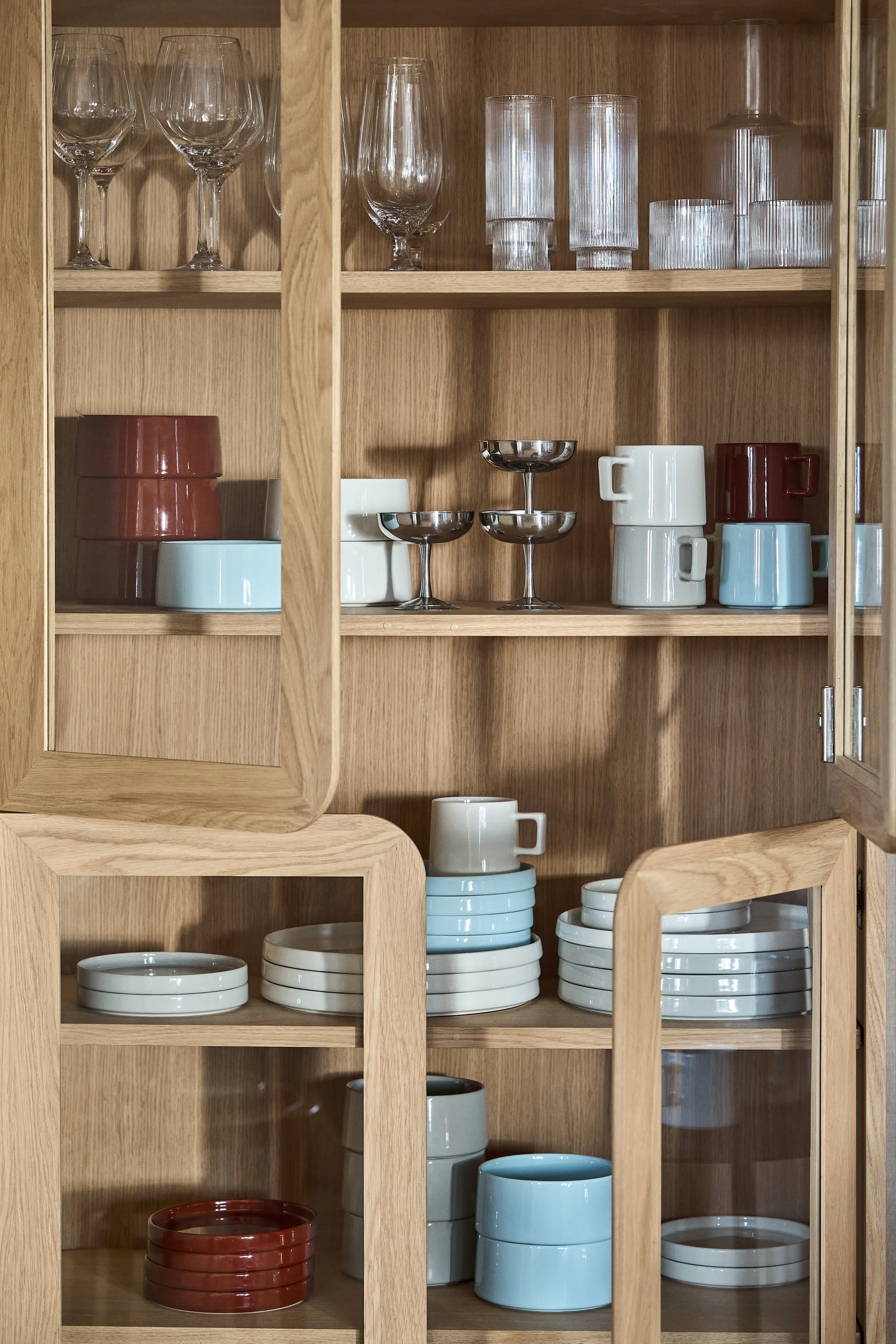 Taper schaal Ø13,3 cm, Lichtblauw Scandi Living