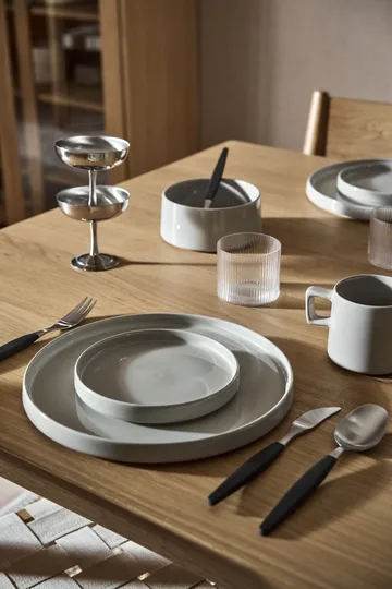 Taper servies set 12-delig - Lichtgrijs - Scandi Living