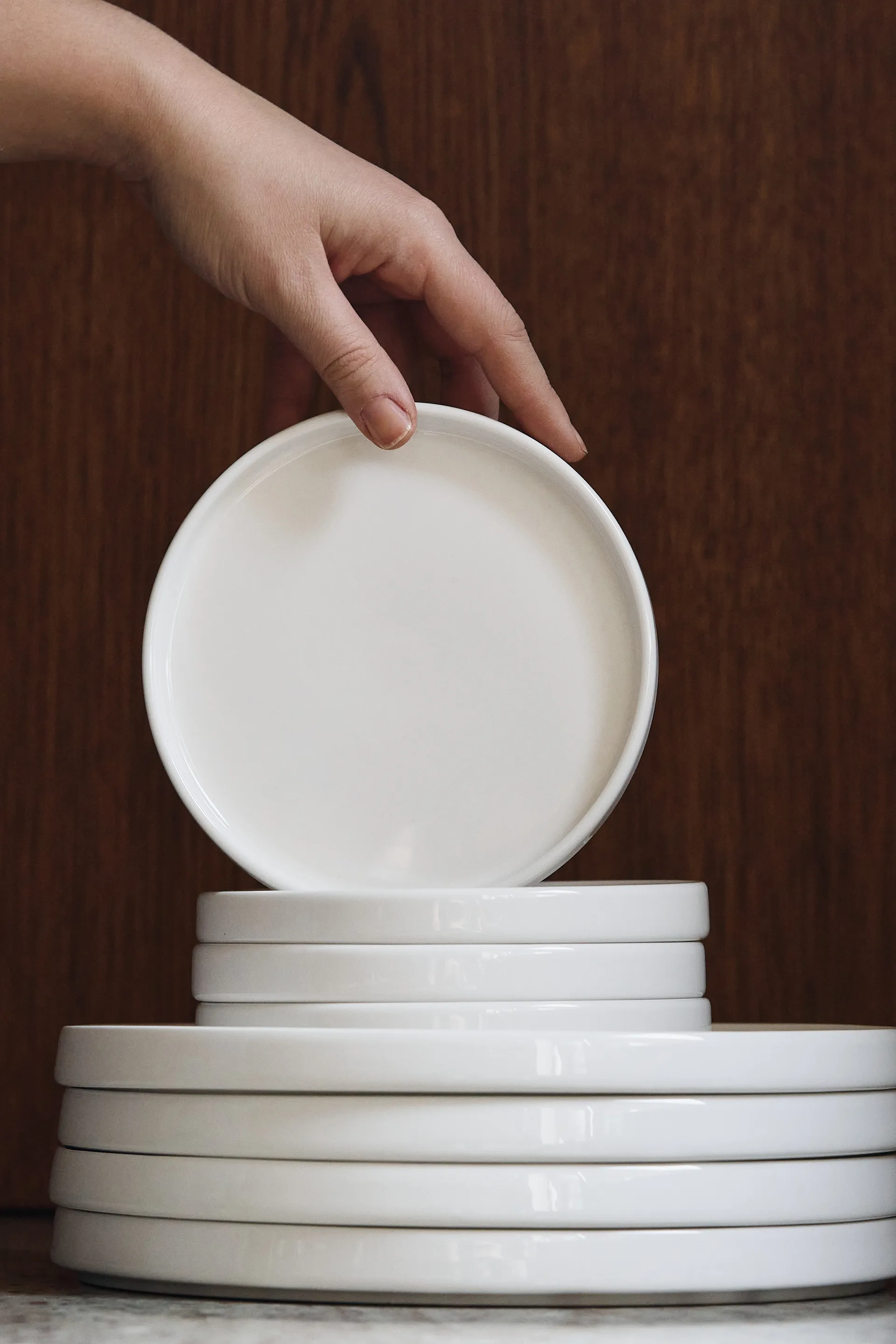Taper servies set 12-delig - Wit,  Scandi Living