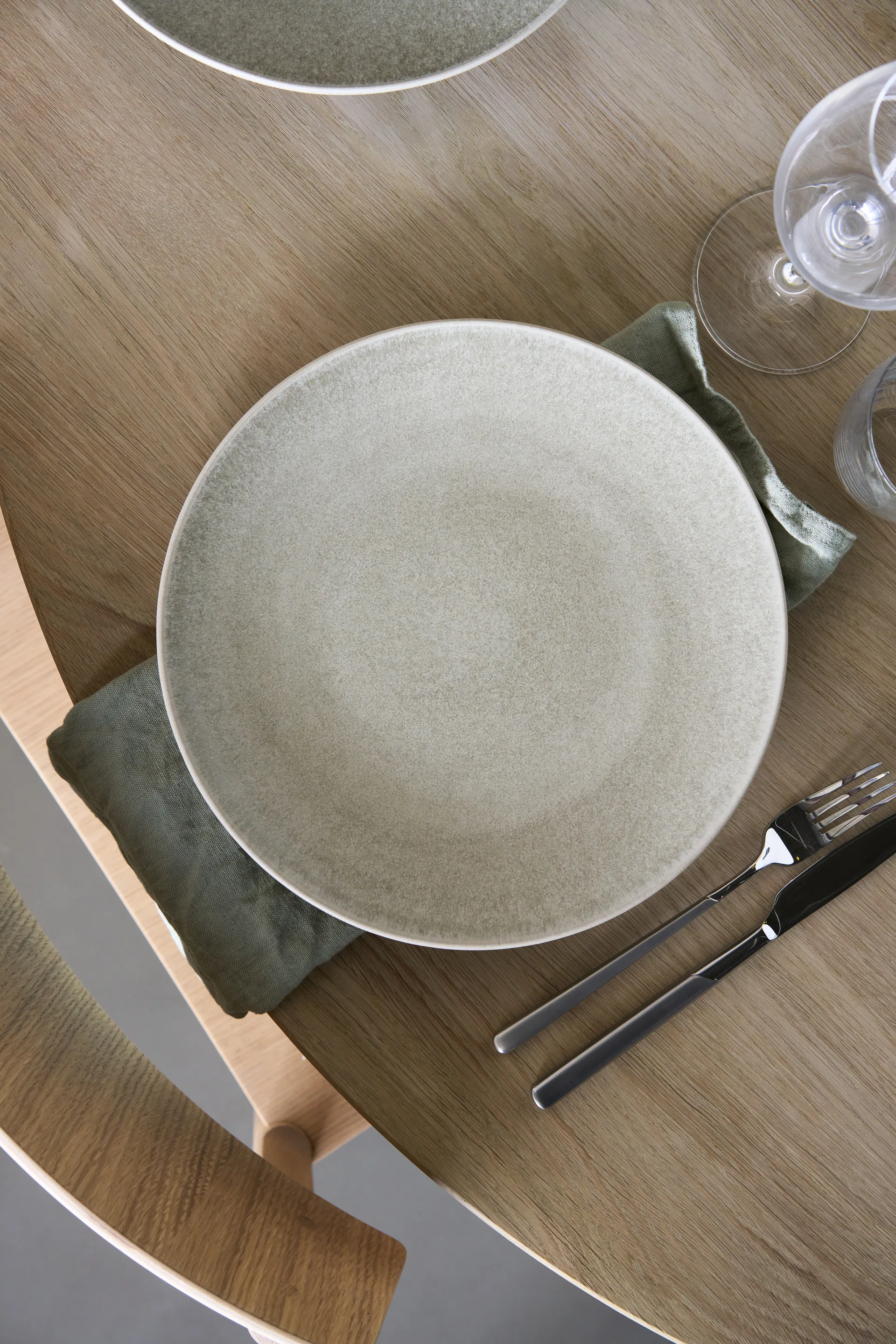 Terra dinerbord, Beige steengoed, Ø26,5 cm Scandi Living