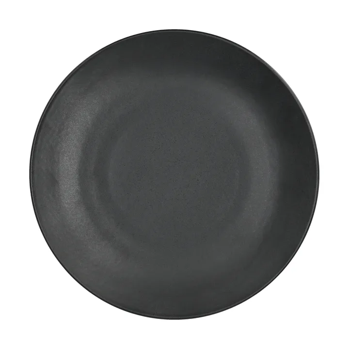 Terra dinerbord - Zwart steengoed, Ø26,5 cm - Scandi Living