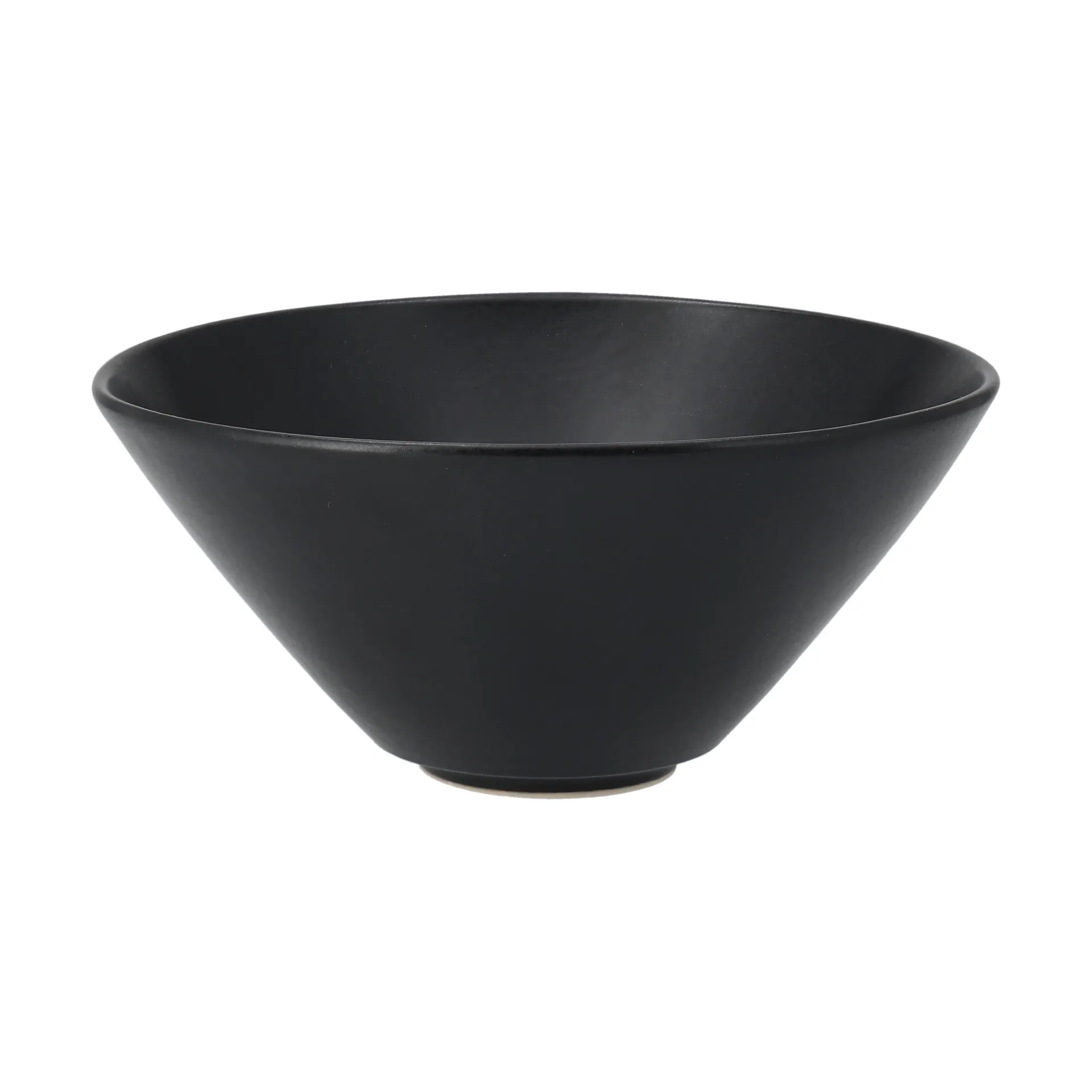 Terra ramenschotel, Zwart steengoed, Ø20 cm Scandi Living