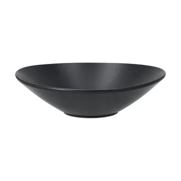Terra saladeschaal - Zwart steengoed, Ø30 cm - Scandi Living