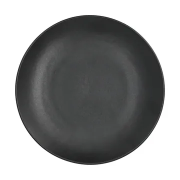 Terra schotel - Zwart steengoed, Ø22 cm - Scandi Living