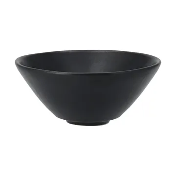 Terra serveerschaal - Zwart steengoed, Ø9,5 cm - Scandi Living