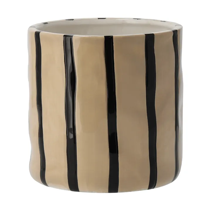 Thrive pot Ø16 cm - Beige-zwart - Scandi Living