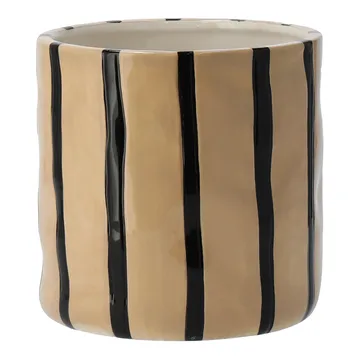 Thrive pot Ø16 cm - Beige-zwart - Scandi Living