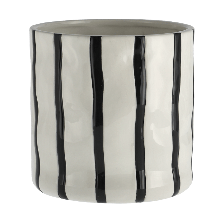 Thrive pot Ø16 cm - Wit-zwart - Scandi Living