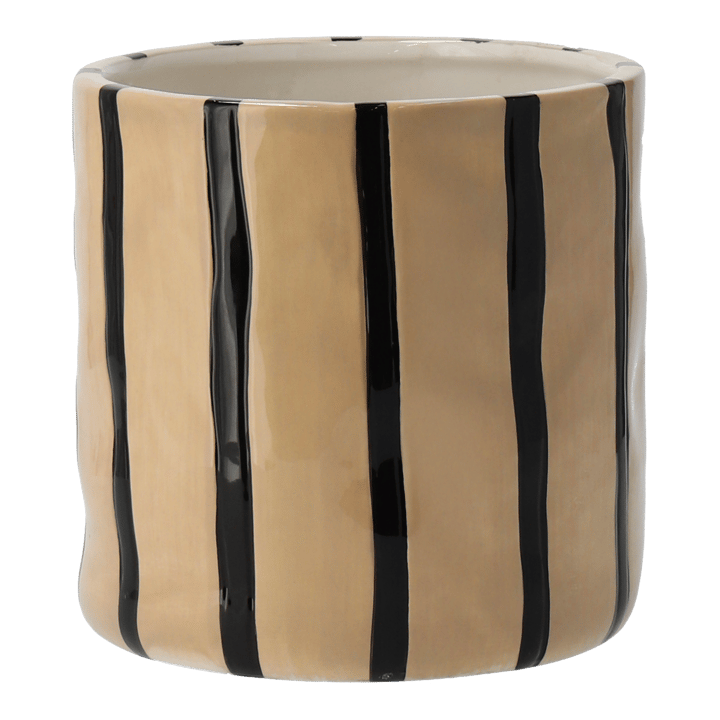 Thrive pot Ø20 cm - Beige-zwart - Scandi Living