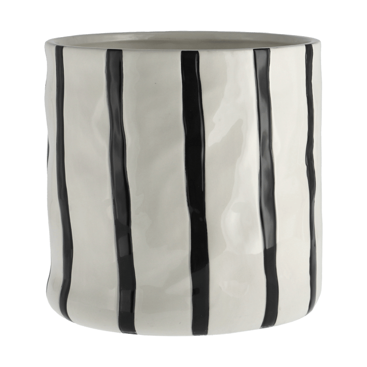 Thrive pot Ø20 cm - Wit-zwart - Scandi Living