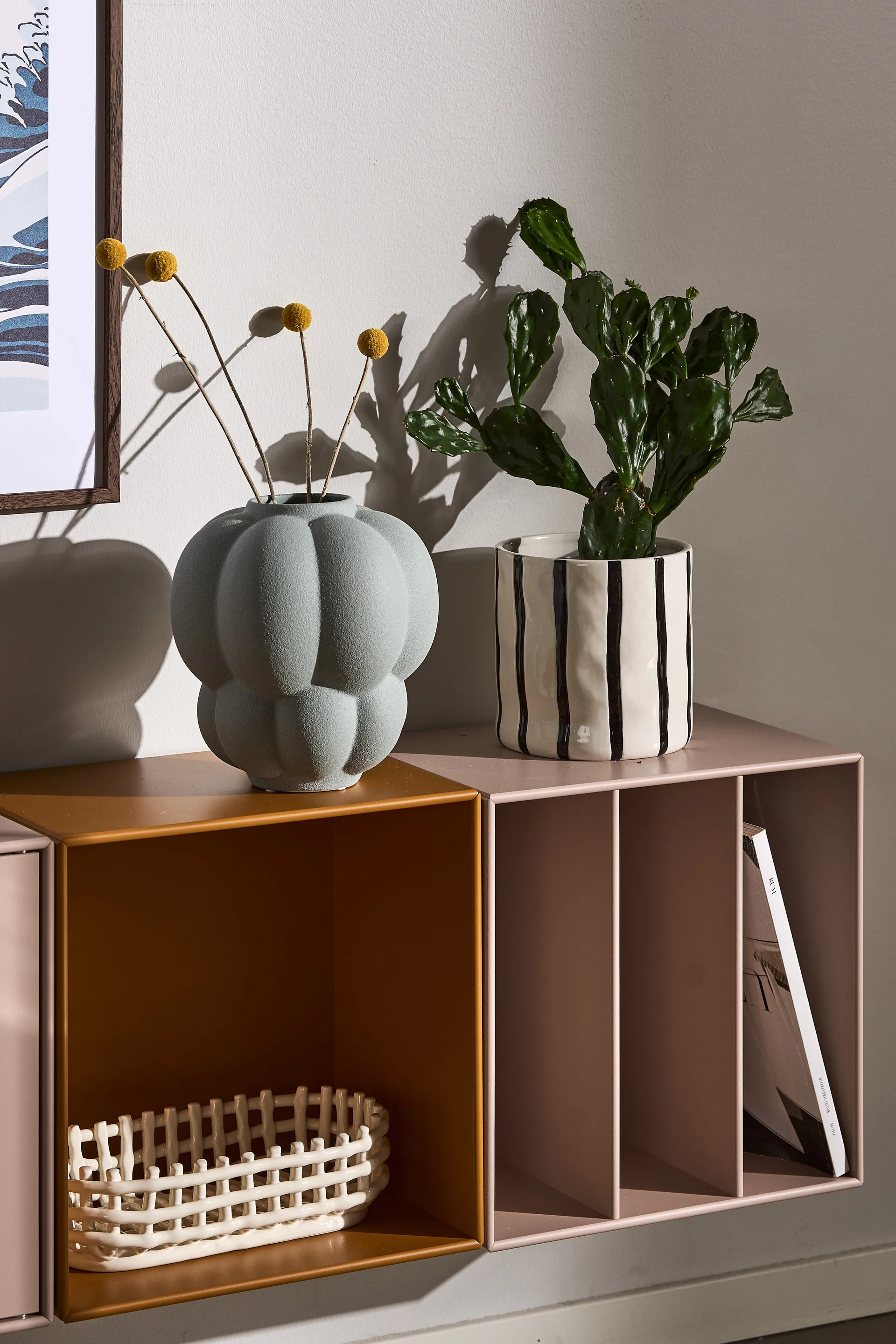 Thrive pot Ø20 cm, Wit-zwart Scandi Living