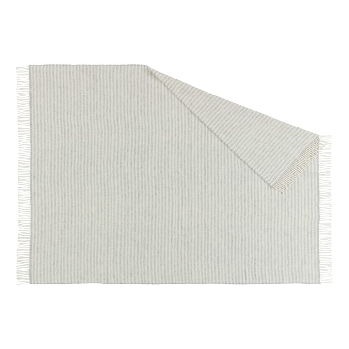 Tidal wollen plaid 130x180 cm, Lichtgrijs Scandi Living