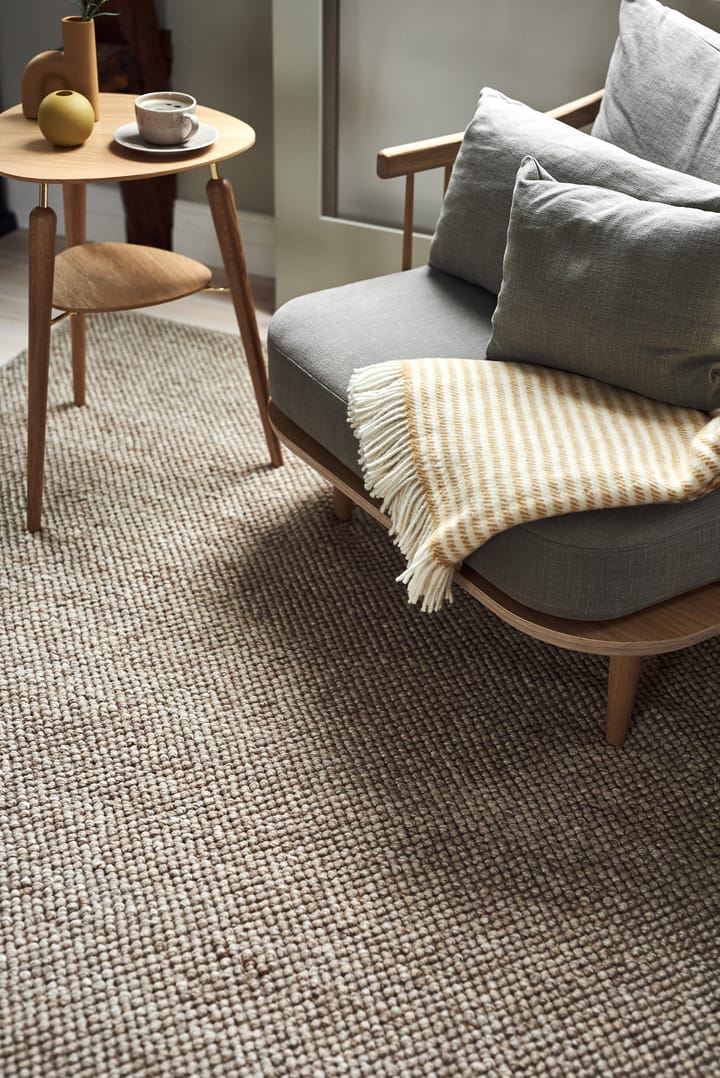 Tidal wollen plaid 130x180 cm, Mosterd Scandi Living