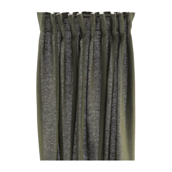 Tranquility gordijn met multiband 139x250 cm - Forest green - Scandi Living