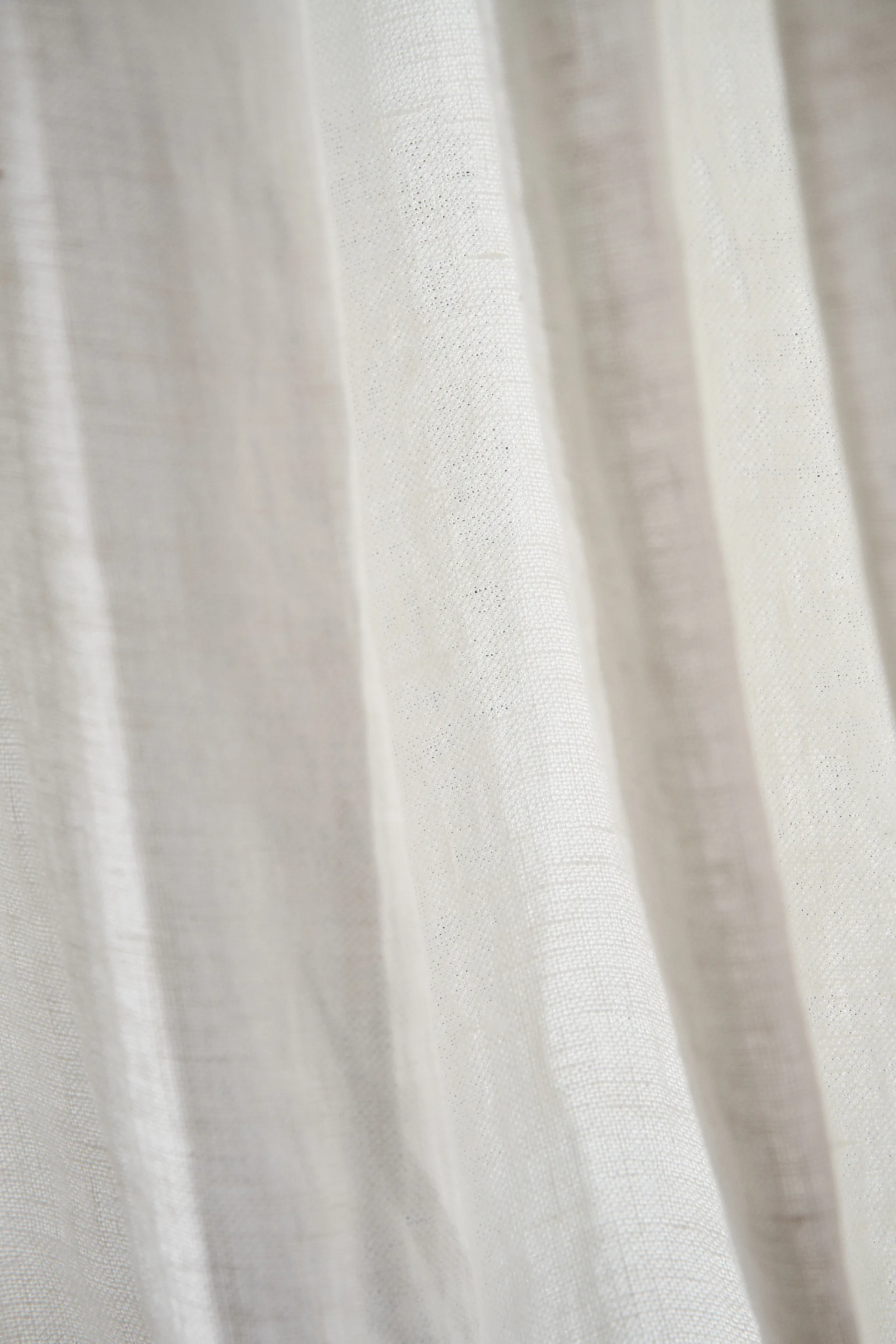 Tranquility gordijn met multiband 139x250 cm, Wit Scandi Living