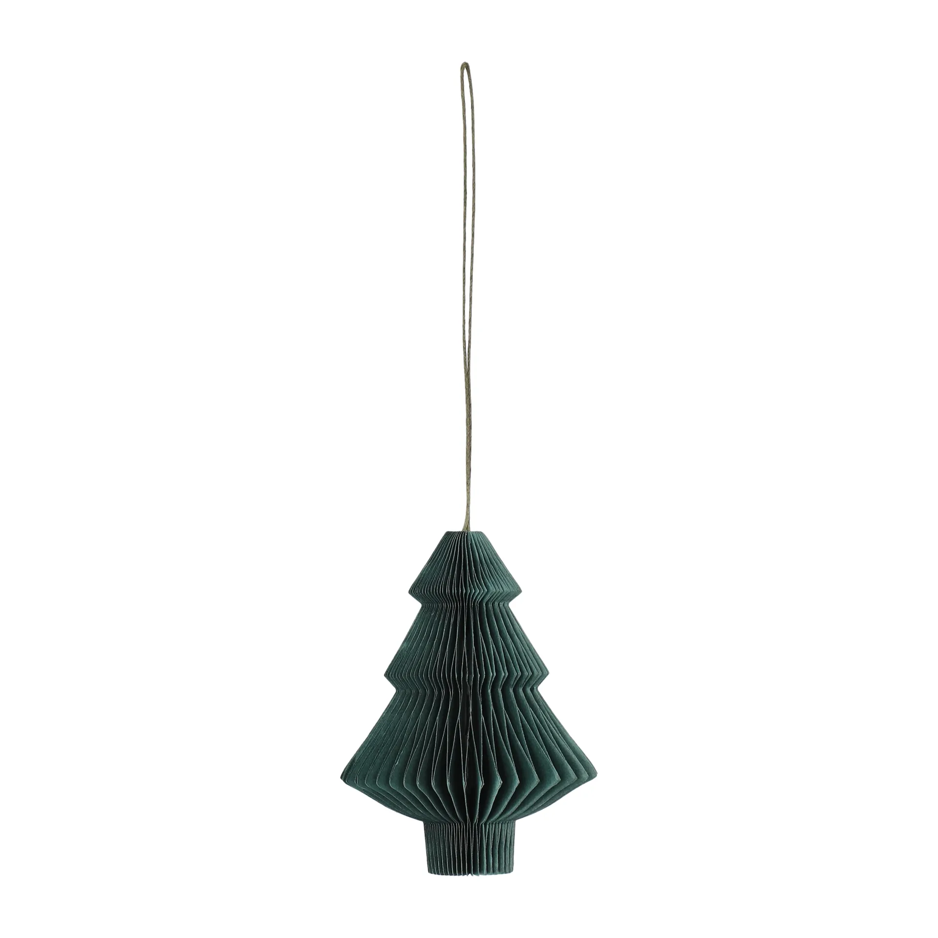 Tree kerstballen 4-pack, Forest Green Scandi Living