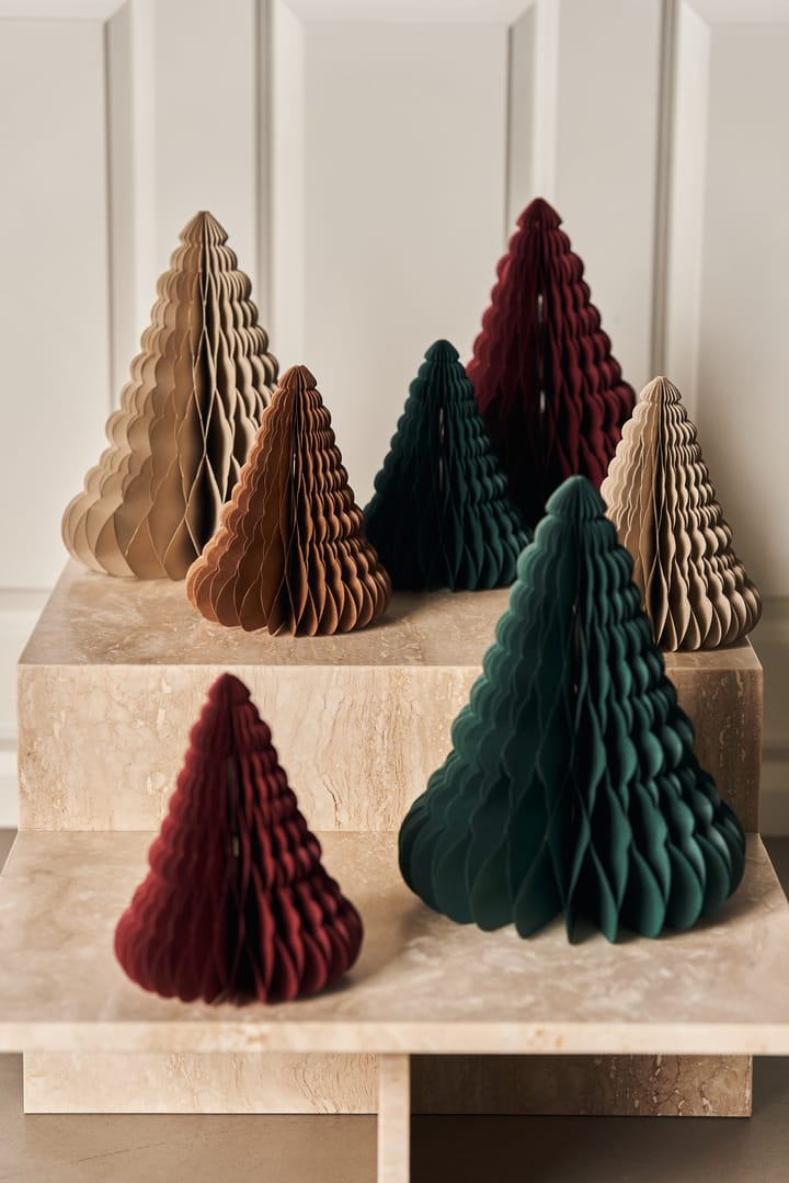 Trees kerstdecoratie 2-pack, Natural Scandi Living