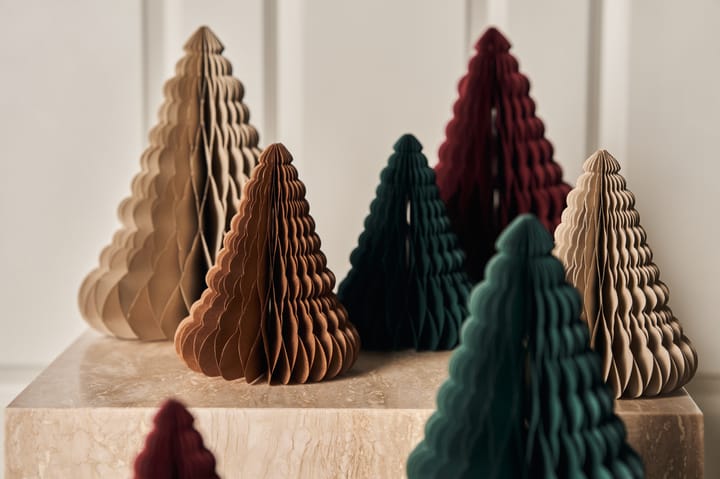 Trees kerstdecoratie 2-pack, Natural Scandi Living
