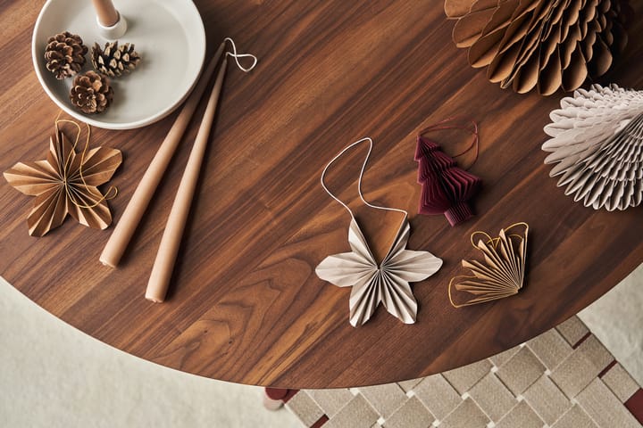 Twinkle kerstboomhanger 4-pack, Beige Scandi Living