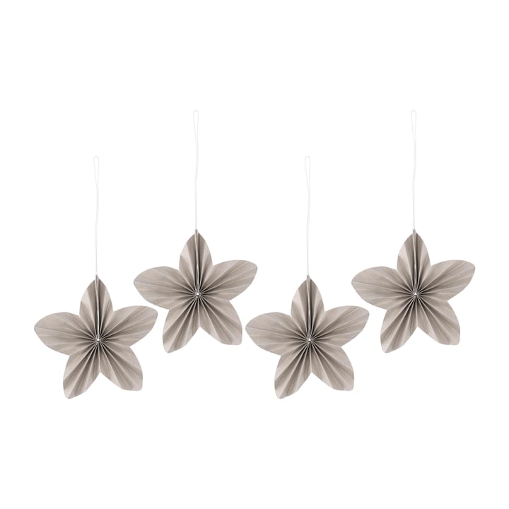 Twinkle kerstboomhanger 4-pack - Beige - Scandi Living