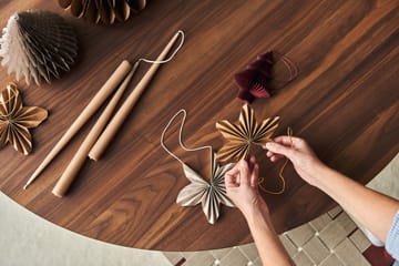Twinkle kerstboomhanger 4-pack - Natural - Scandi Living